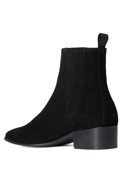 BOTTINES CHELSEA EN DAIM BLACK 2