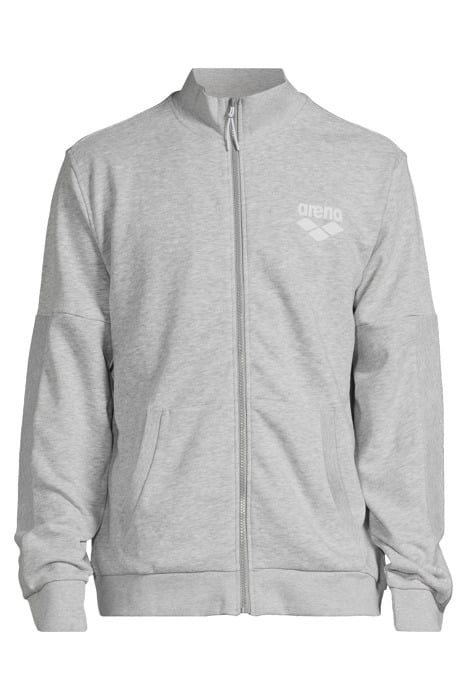 MAN TRACKTOP A-AFM810S23 LIGHT GREY MELANGE 3