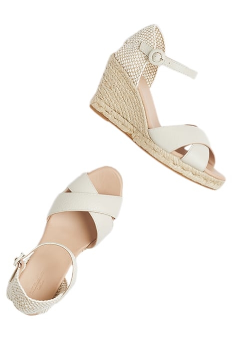 ANGELE ESPADRILLE WEDGE IVORY 3