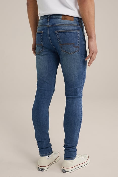 5-POCKET MID WAIST BLUE 2