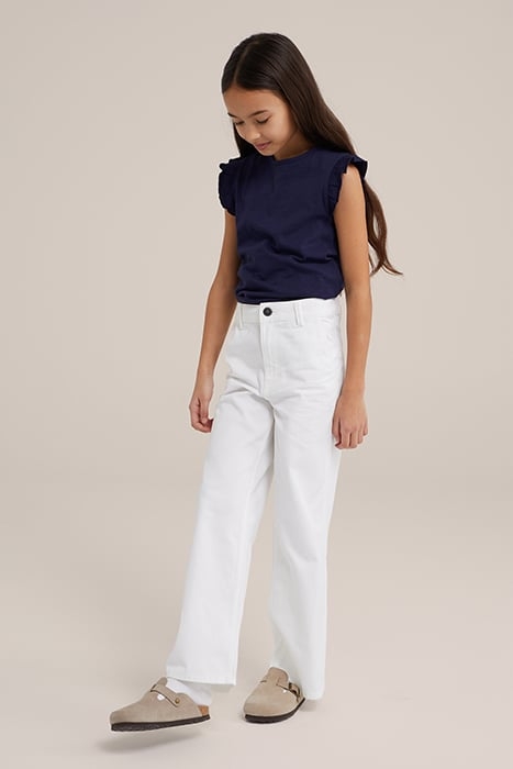 5-POCKET HIGH WAIST WHITE 2