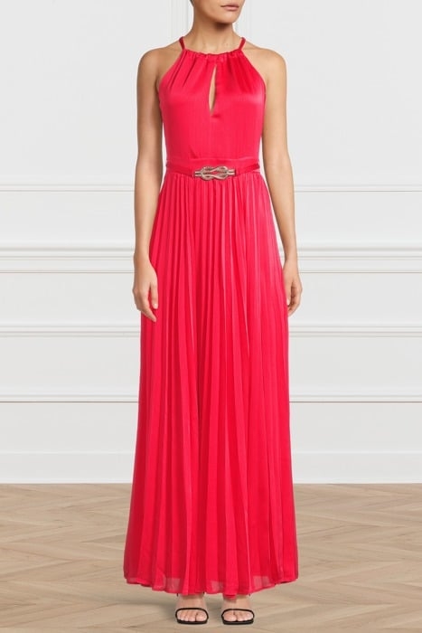 MINA LONG DRESS SOLI FRUIT JUICE 1