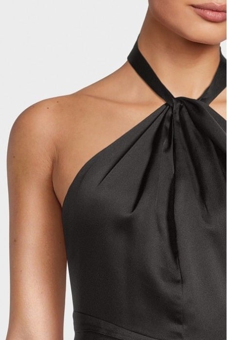 DIXIE MAXI DRESS JET BLACK 4