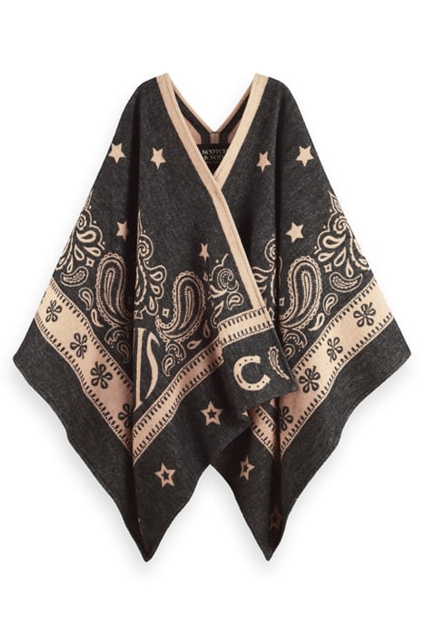 ELVIS CAPSULE - WOOL BLEND PONCHO COMBO V 4