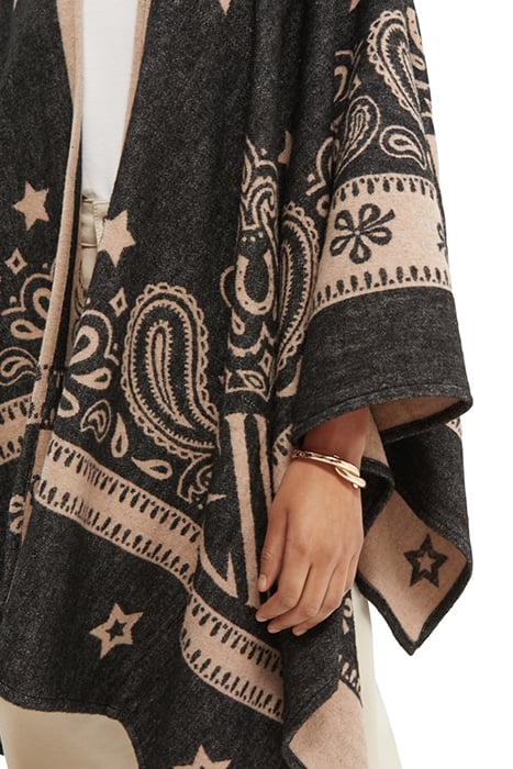 ELVIS CAPSULE - WOOL BLEND PONCHO COMBO V 8