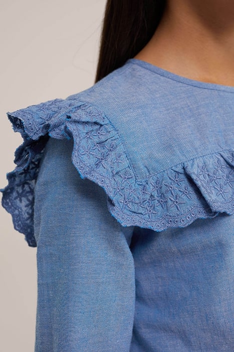 BLOUSE GREYISH BLUE 5