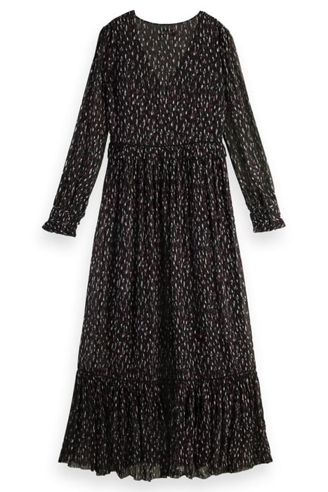 V-NECK MAXI TEARS DRESS IKAT RAIN 4