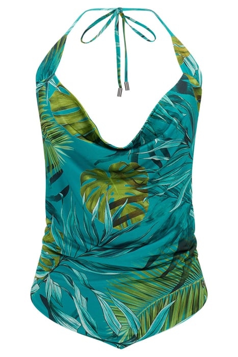 SL OPEN BCK BUSHRA T ORIGINAL TEAL MONSTE 4