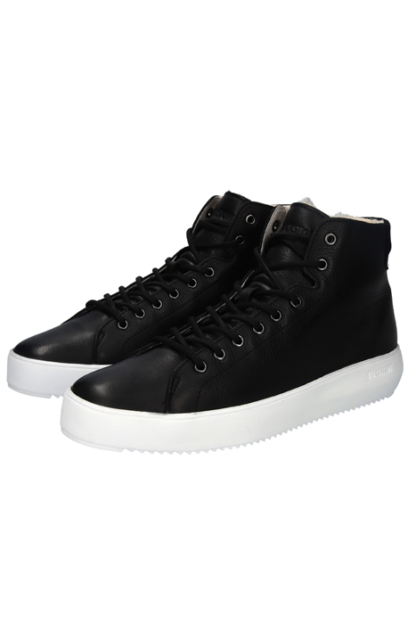 BLACKSTONE - DYLAN YG09 BLACK - SNEAKER (HIGH) BLACK 6