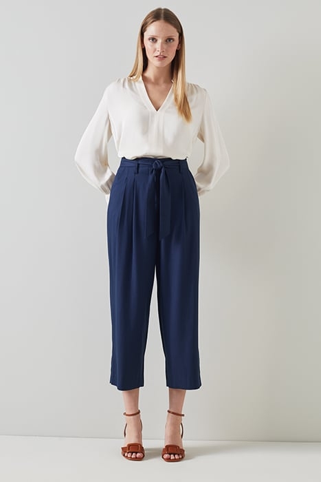 TR ALMEIDA PAPERBAG TIE NAVY 1