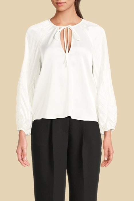 CAMERON BLOUSE PALE PEARL 1