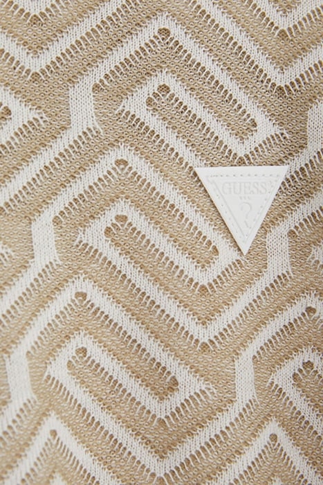 CARL LS CN GEOMETRIC SALT AND KHAKI STORM 7