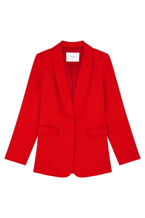 JK SEYDOUX SHAWL COLLAR CHERRY 4