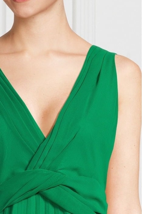 LUCILLE LONG DRESS GREEN MATCHA 4