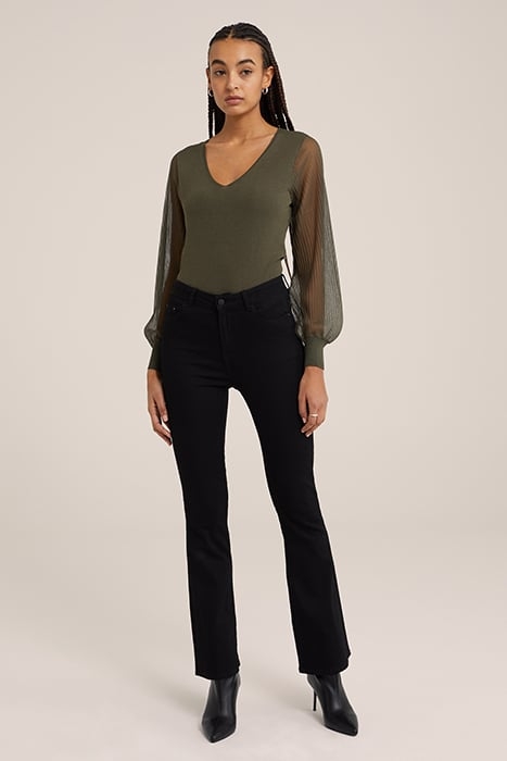 KNITTED PULLOVER KHAKI 3