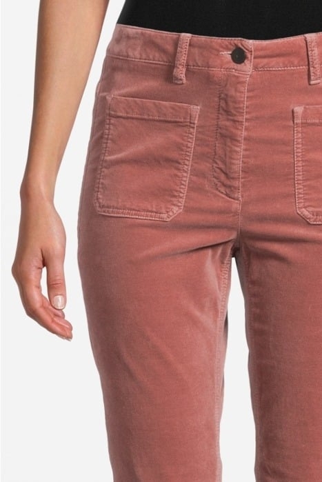 BABYFLARE VELVET DENIM SMOKY ROSEWOOD 4