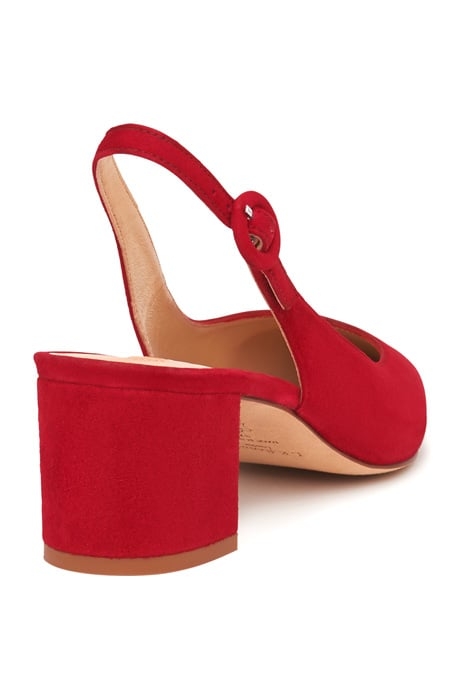 ADA BLOCK HEEL SLINGBACK ROCA RED 3