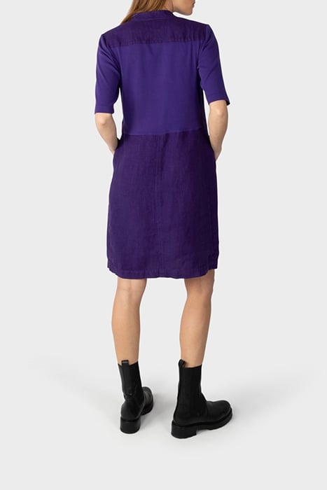 LINNEN JURK MET KNOOPJES PARACHUTE PURPLE 2