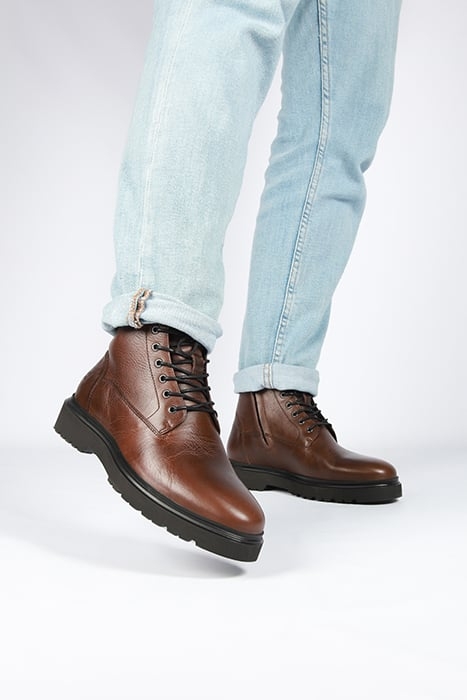 BLACKSTONE - BRODY AG314 BROWN - LACE-UPS BROWN 4