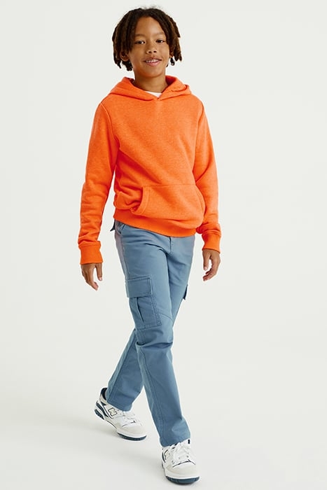 CARGO PANTS GREYISH BLUE 2