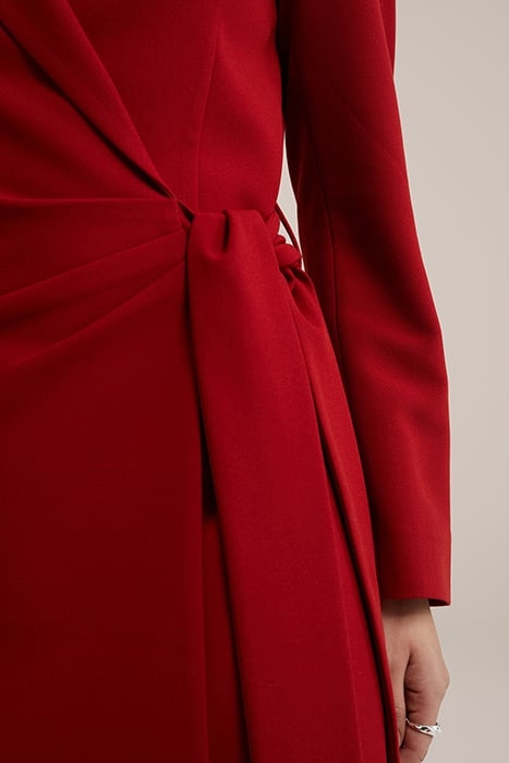 DRESS SHORT SAFFRON RED 6