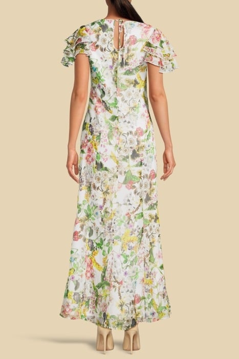 BOTANICAL DRESS GARDEN PRINT 2