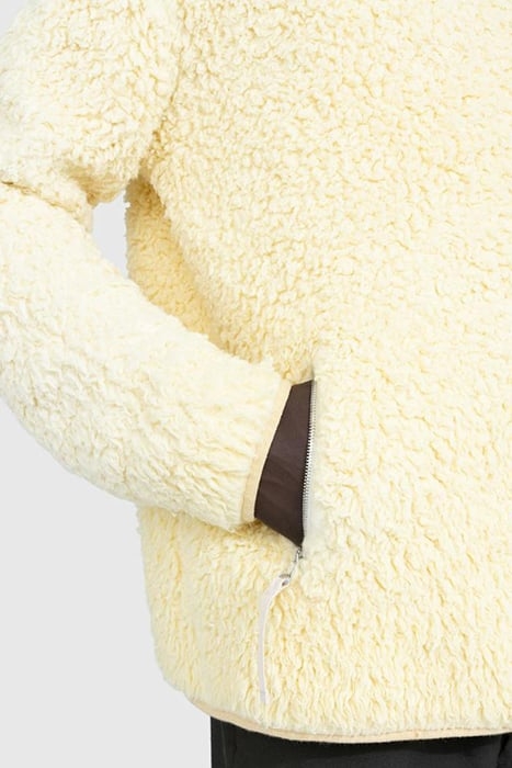 JIL SANDER – FLEECE HOODIE LEMON 4