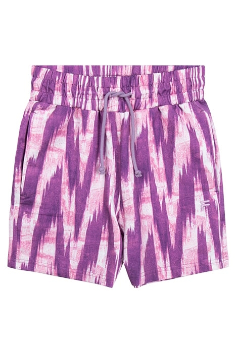 COLLIOURE AOP HIGH WAIST SHORTS PURPLE ABSTRACT ETNO AOP 1