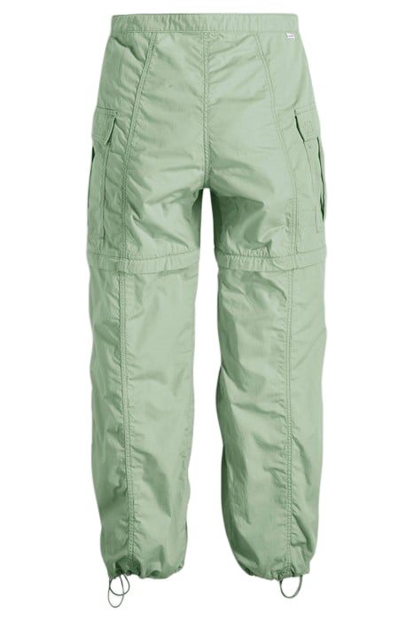 CONVERTIBLE CARGO PANT GREEN 4