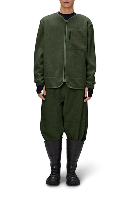 UNISEX FLEECE JACKET T1 GREEN 2