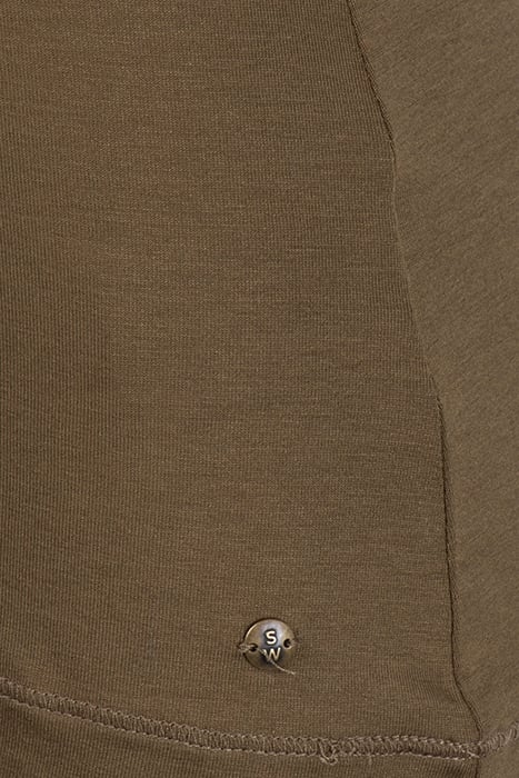 T-SHIRT SLEEVELESS 21102054 MILITARY OLIVE 3