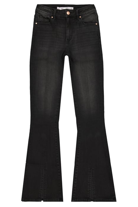 SUNRISE SLIT JEANS BLACK STONE 5