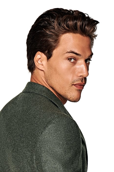 DARK GREEN TAILORED FIT HAVANA BLAZER DARK GREEN 4