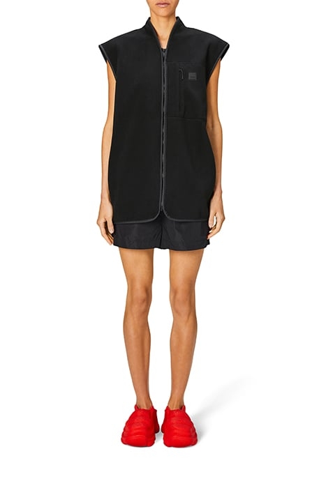 UNISEX DURBAN FLEECE VEST T1 BLACK 2