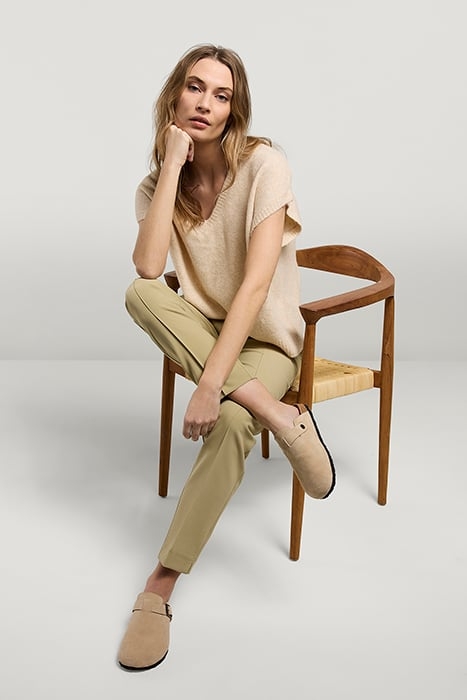 TROUSERS SOFT FOAM GREEN LENTIL 5