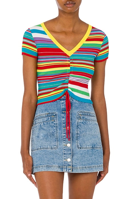 MULTICOLOR KNITWEAR IN VISCOSE MULTICOLOR 1