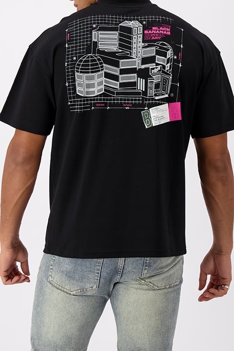 BLUEPRINT TEE BLACK 2