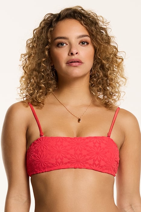 LADIES LOLA BIKINI SET DAISY STRUCTURE BLOSSOM PINK DAISY 5