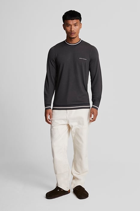 FLEECE LONG SLEEVE GUNMETAL 3