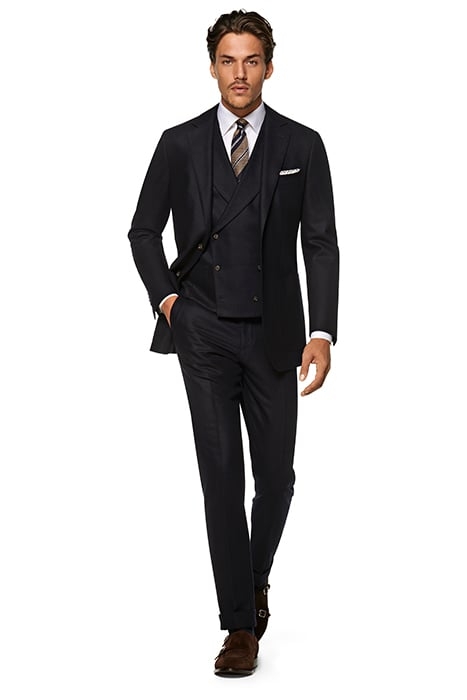 NAVY TAILORED FIT HAVANA BLAZER NAVY 1
