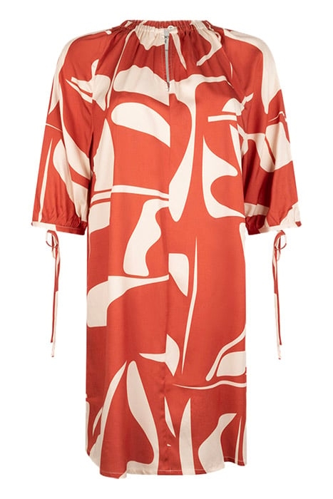 MAYSA DRESS GRAPHIC GINGER 2