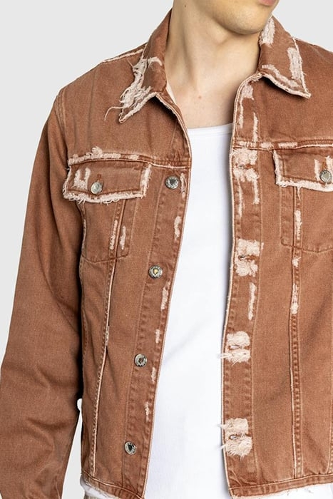 SÉFR – BENICIO JACKET WORN FADED RED 4