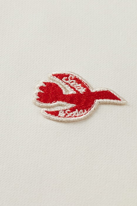 THE FREE SPIRIT PEACE BIRD REGULAR FIT SWEAT OFF WHITE 7