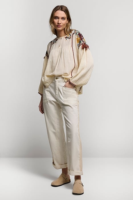 TOP MULTI EMBROIDERY IVORY 3