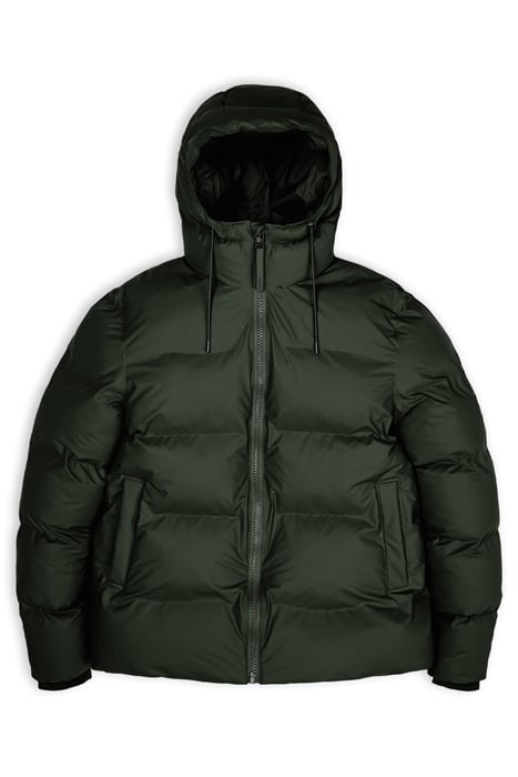 UNISEX PUFFER JACKET GREEN 1