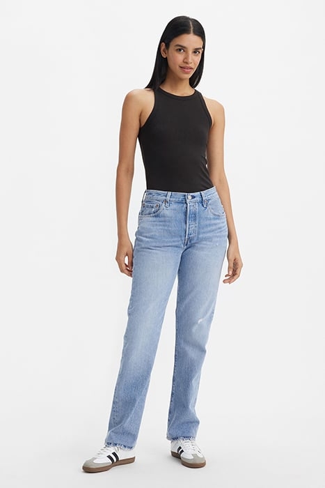 501 STRAIGHT JEANS BLUE 1