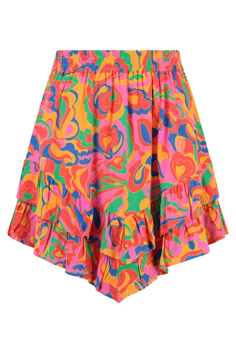 LADIES BOLOGNA SKIRT GROOVY LOVE ORANGE SUN GROOVY LOVE 6
