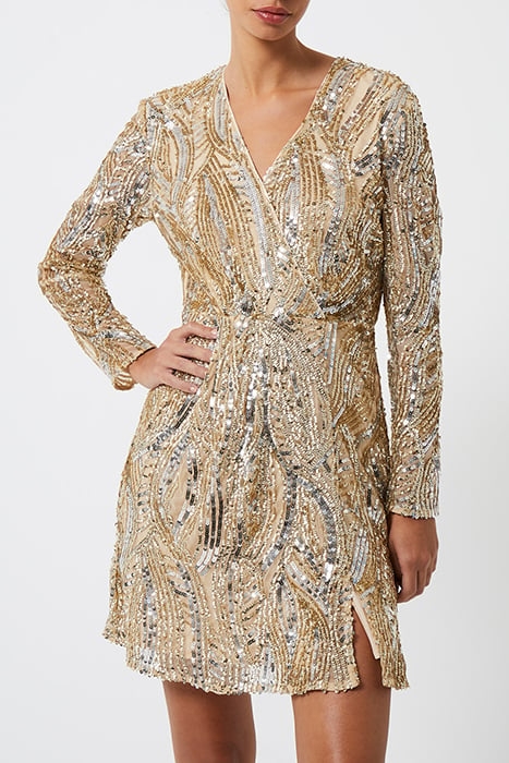 DENIZ EMBELLISHED MINI DRESS MISC. 1