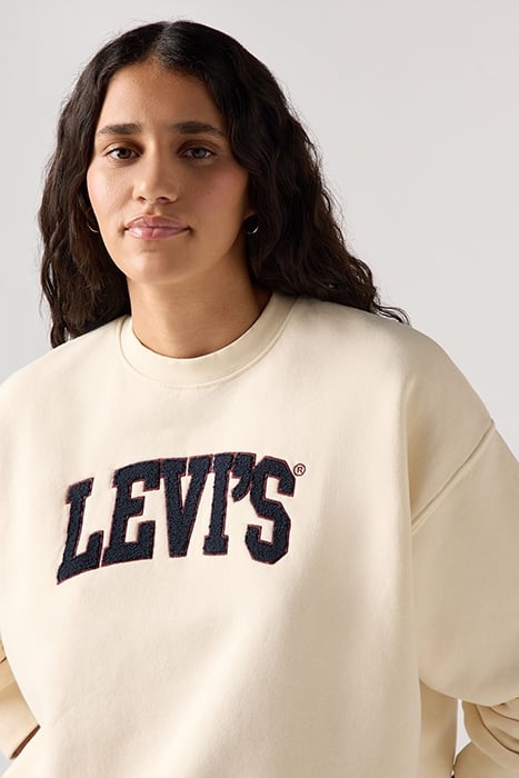 LSEGRAPHIC SWEATER ECRU 6