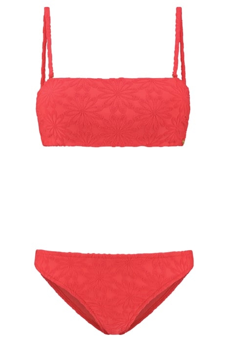 LADIES LOLA BIKINI SET DAISY STRUCTURE BLOSSOM PINK DAISY 4